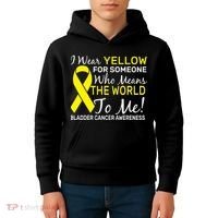 Bladder Cancer Awareness Kids Hoodie thumb 4