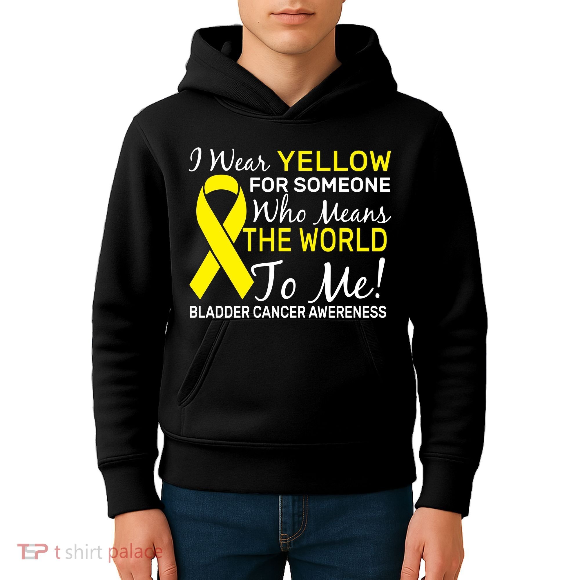 Bladder Cancer Awareness Kids Hoodie