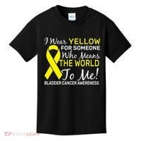 Bladder Cancer Awareness Kids T-Shirt thumb 0