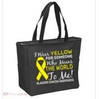Bladder Cancer Awareness Tote Bag thumb 2