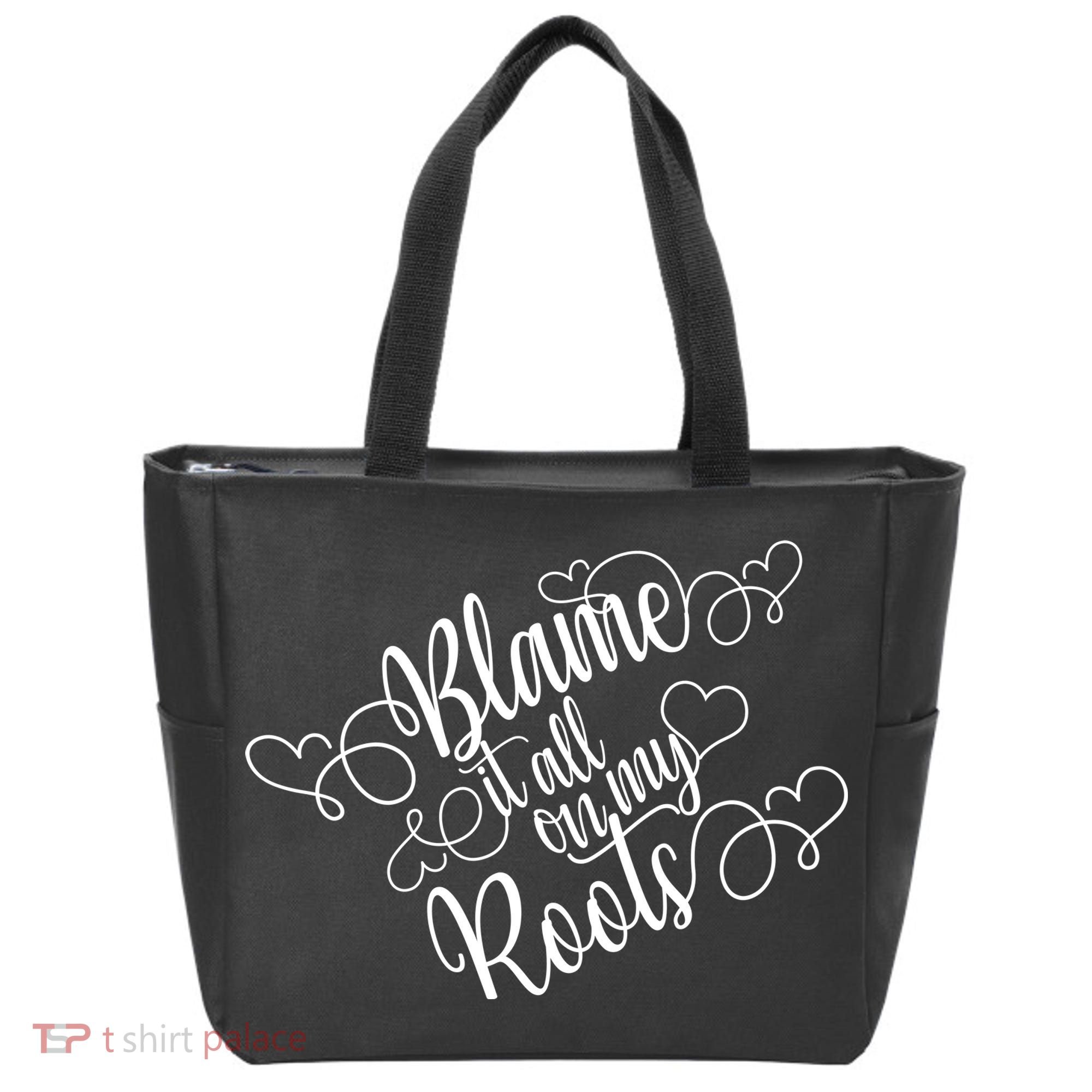 Blame It On My Roots Tote Bag