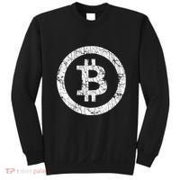 Bitcoin Logo Btc Crypto Currency Traders Blockchain Miners Sweatshirt thumb 0