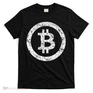 Bitcoin Logo Btc Crypto Currency Traders Blockchain Miners T-Shirt