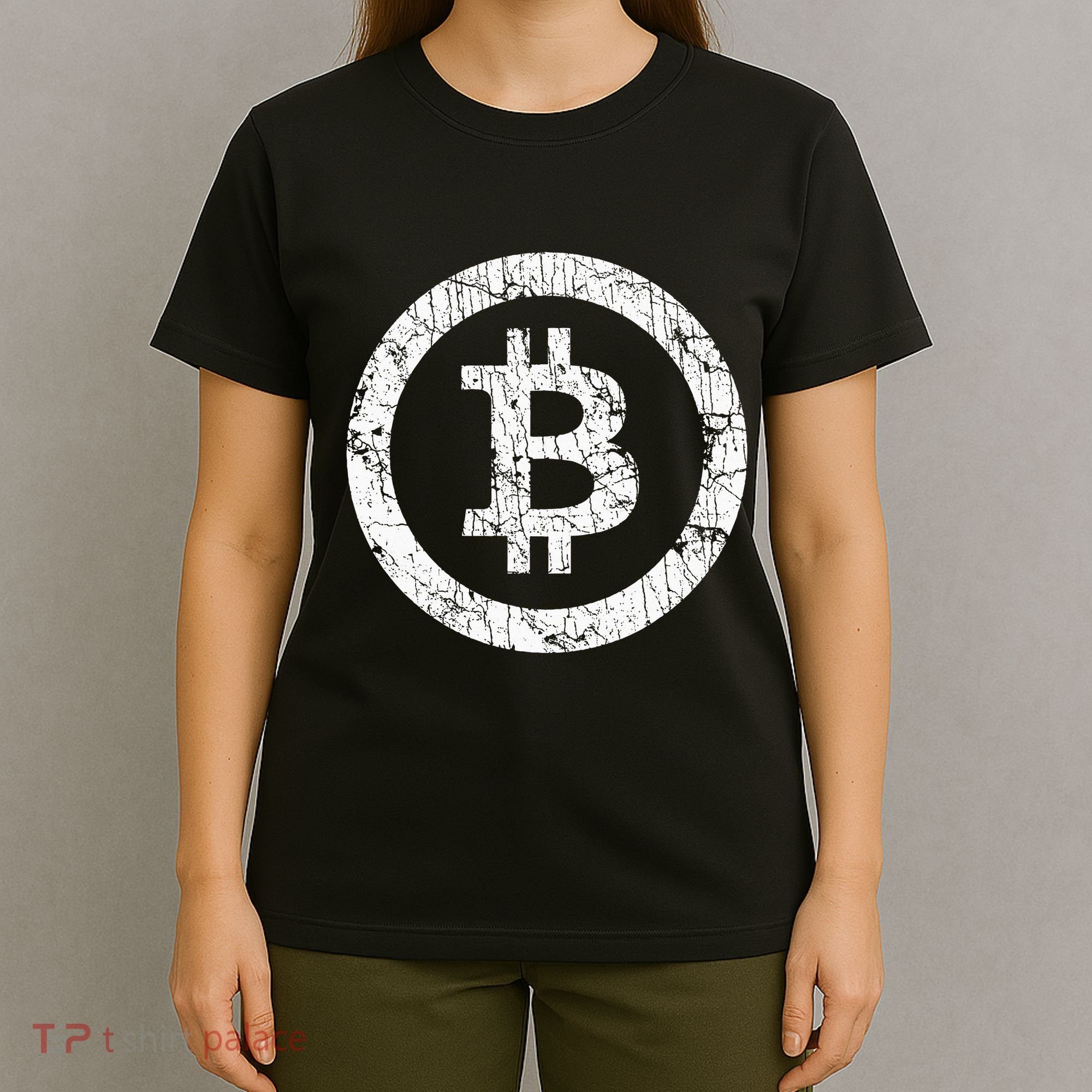 Bitcoin Logo Btc Crypto Currency Traders Blockchain Miners T-Shirt