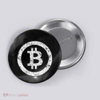 Bitcoin Logo Btc Crypto Currency Traders Blockchain Miners Button thumb 0
