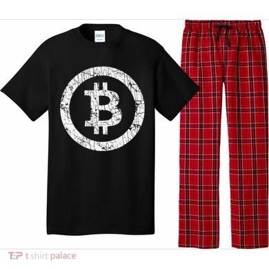 Bitcoin Logo Btc Crypto Currency Traders Blockchain Miners Pajama Set