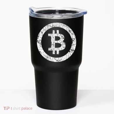 Bitcoin Logo Btc Crypto Currency Traders Blockchain Miners Tumbler