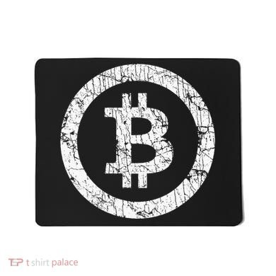 Bitcoin Logo Btc Crypto Currency Traders Blockchain Miners Mousepad