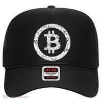 Bitcoin Logo Btc Crypto Currency Traders Blockchain Miners Hat thumb 0