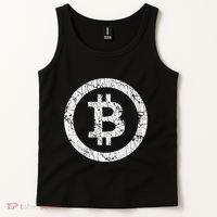 Bitcoin Logo Btc Crypto Currency Traders Blockchain Miners Tank Top thumb 2