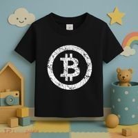 Bitcoin Logo Btc Crypto Currency Traders Blockchain Miners Toddler T-Shirt thumb 3