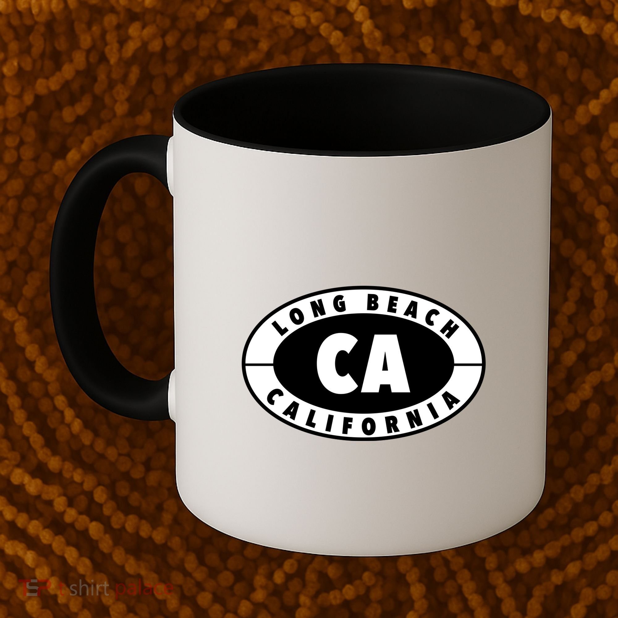Badge Long Beach California Coffee Mug