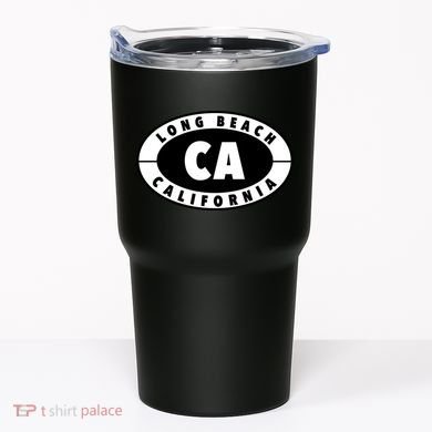 Badge Long Beach California Tumbler