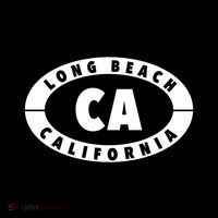 Badge Long Beach California Ornament thumb 1