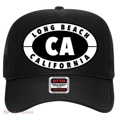 Badge Long Beach California Hat