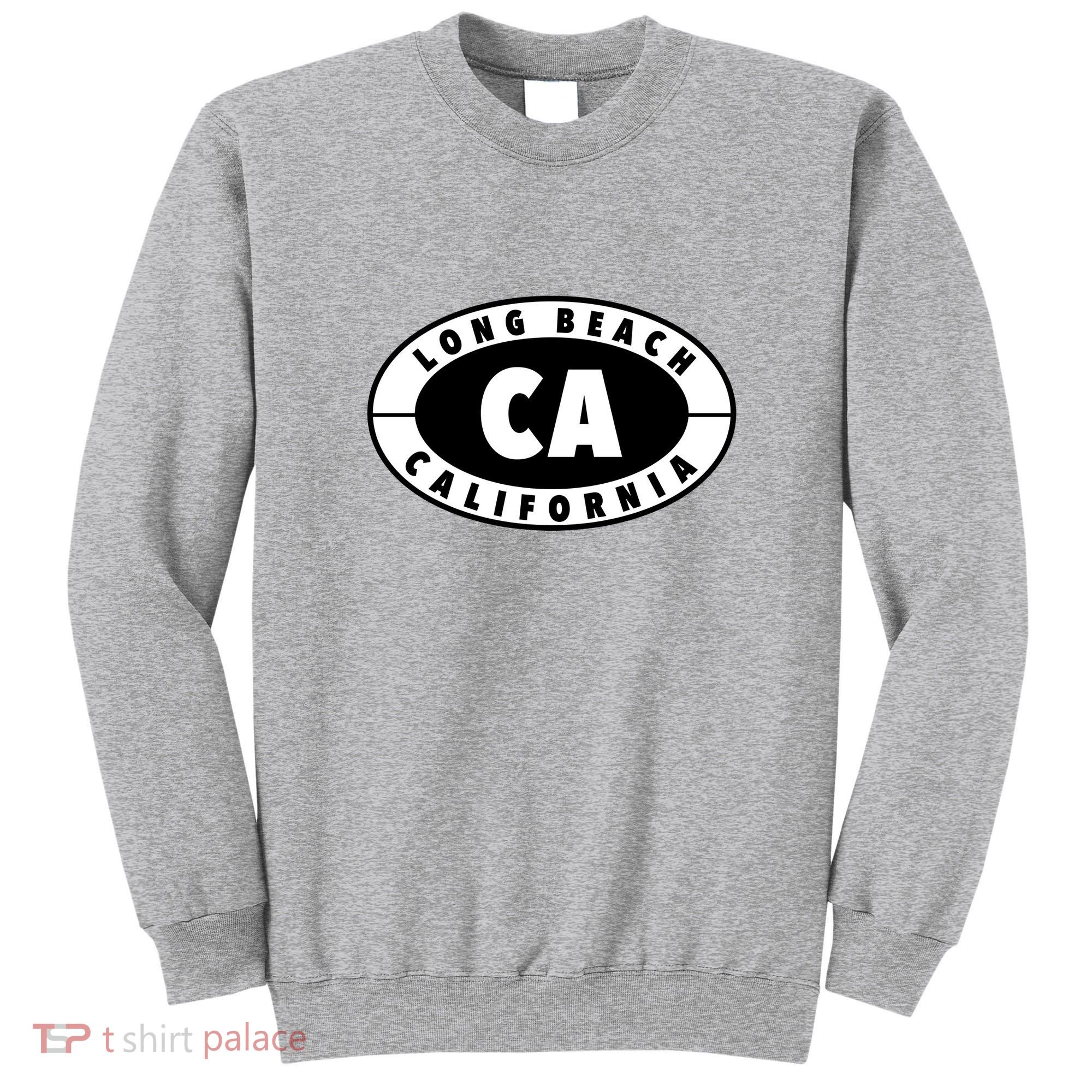 Badge Long Beach California Sweatshirt