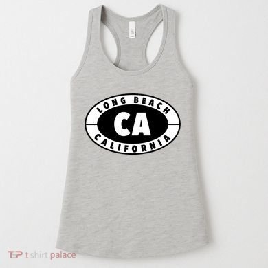 Badge Long Beach California Women's Tank Top