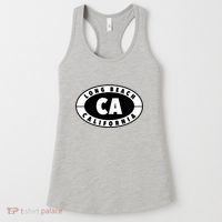 Badge Long Beach California Women's Tank Top thumb 0