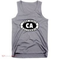 Badge Long Beach California Tank Top thumb 0