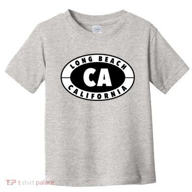Badge Long Beach California Toddler T-Shirt