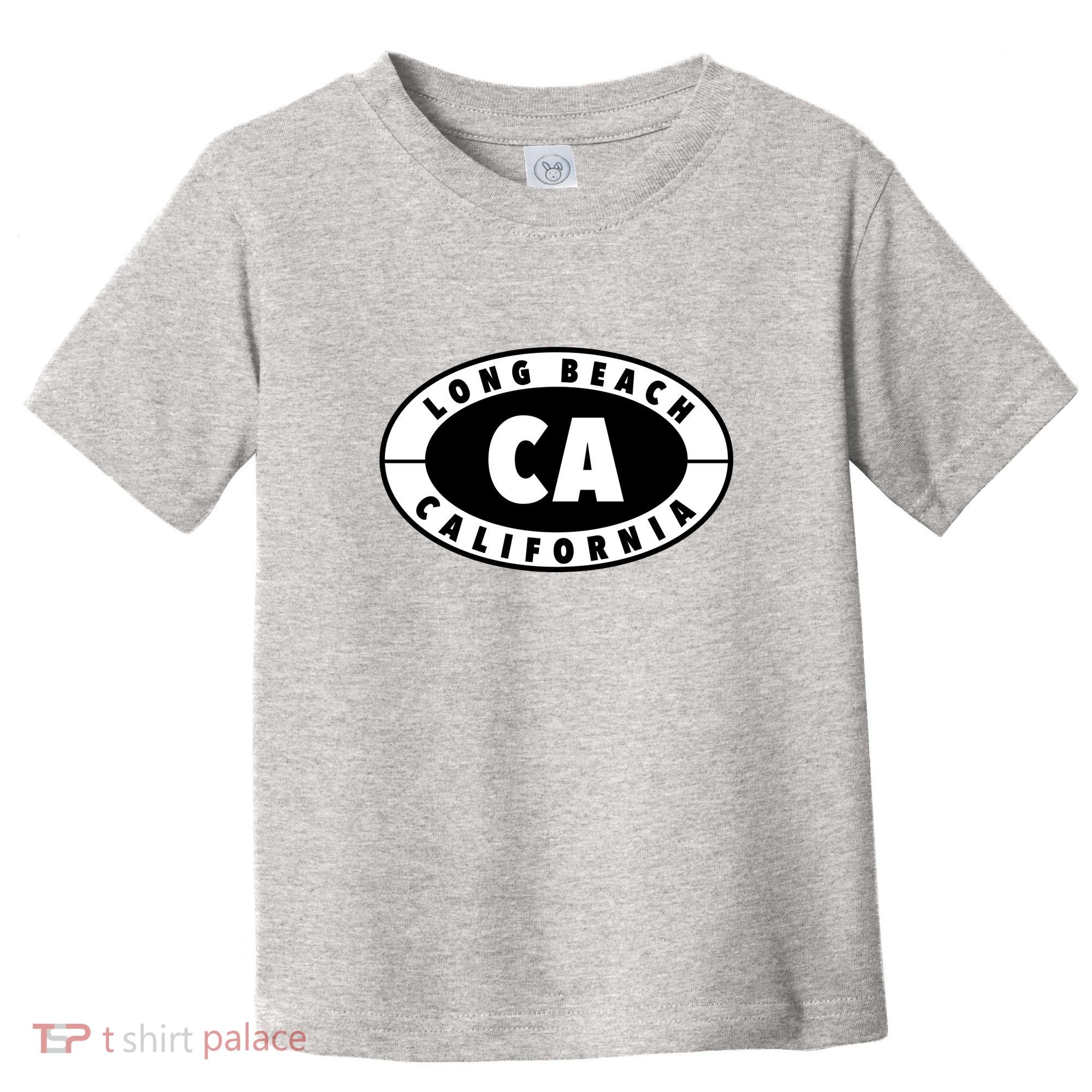 Badge Long Beach California Toddler T-Shirt