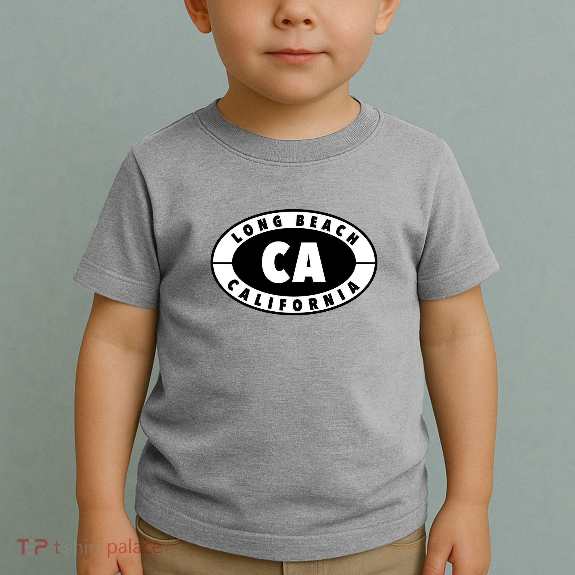 Badge Long Beach California Toddler T-Shirt