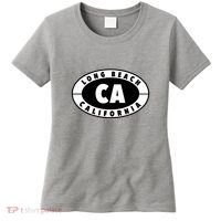 Badge Long Beach California Women's T-Shirt thumb 0