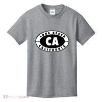 Badge Long Beach California Kids T-Shirt thumb 0