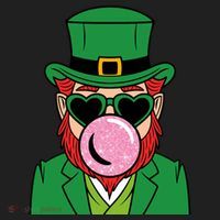 Bubblegum Leprechaun Women's Sweatshirt thumb 2