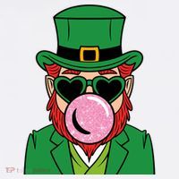 Bubblegum Leprechaun Women's Hoodie thumb 2