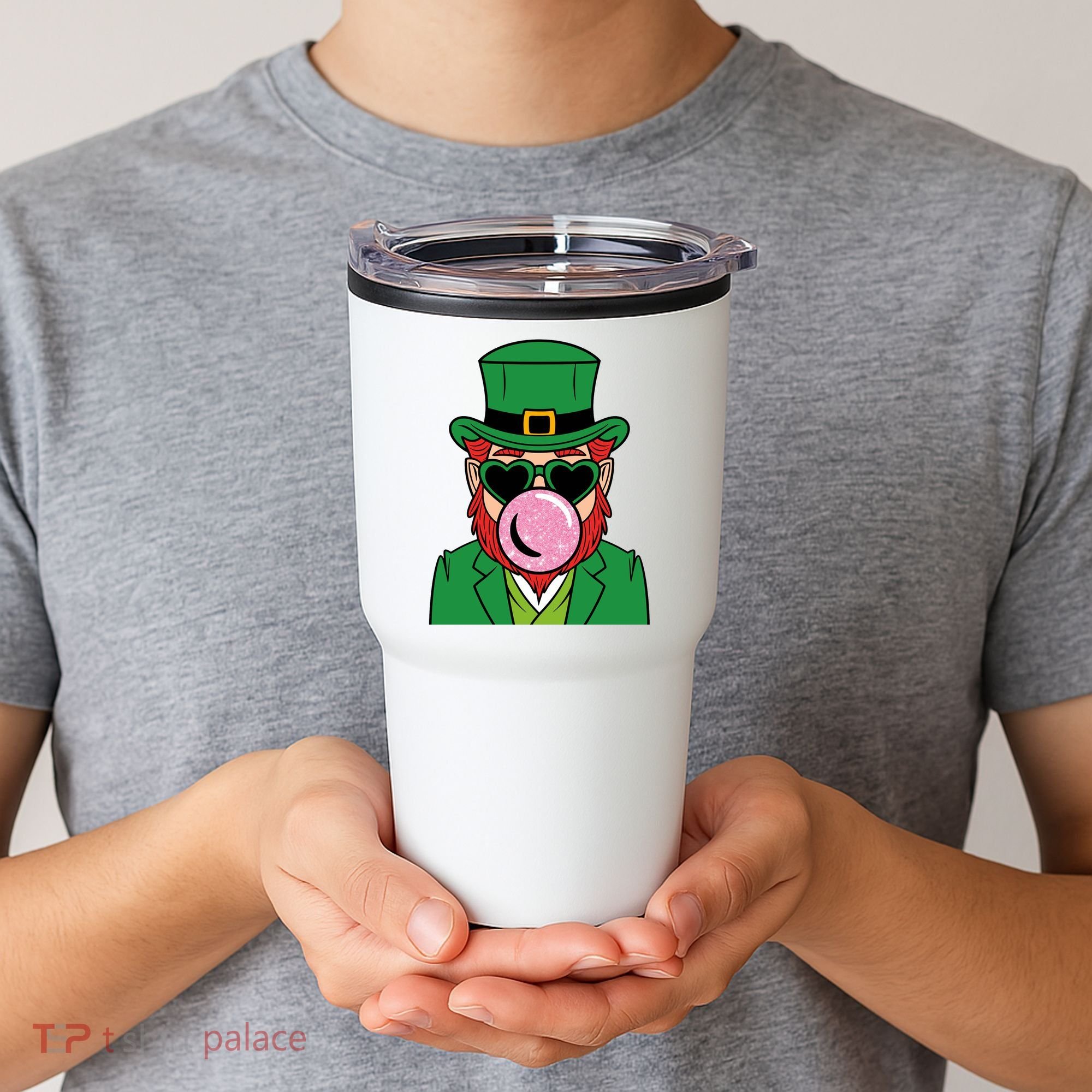 Bubblegum Leprechaun Tumbler