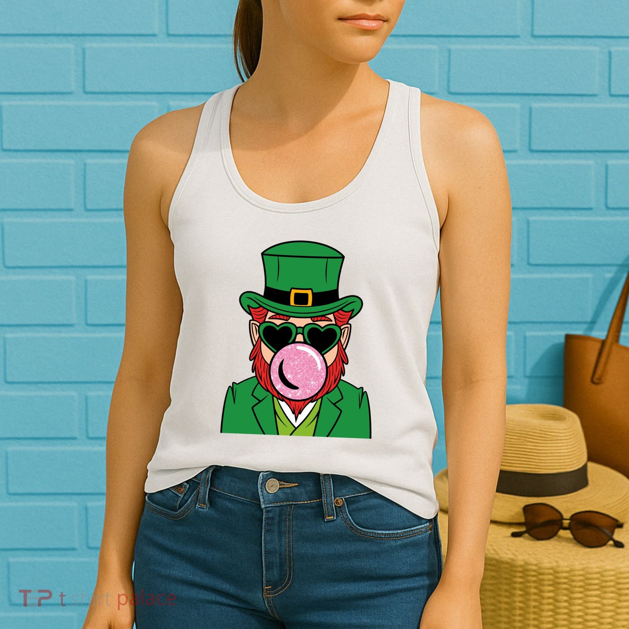Bubblegum Leprechaun Women's Tank Top