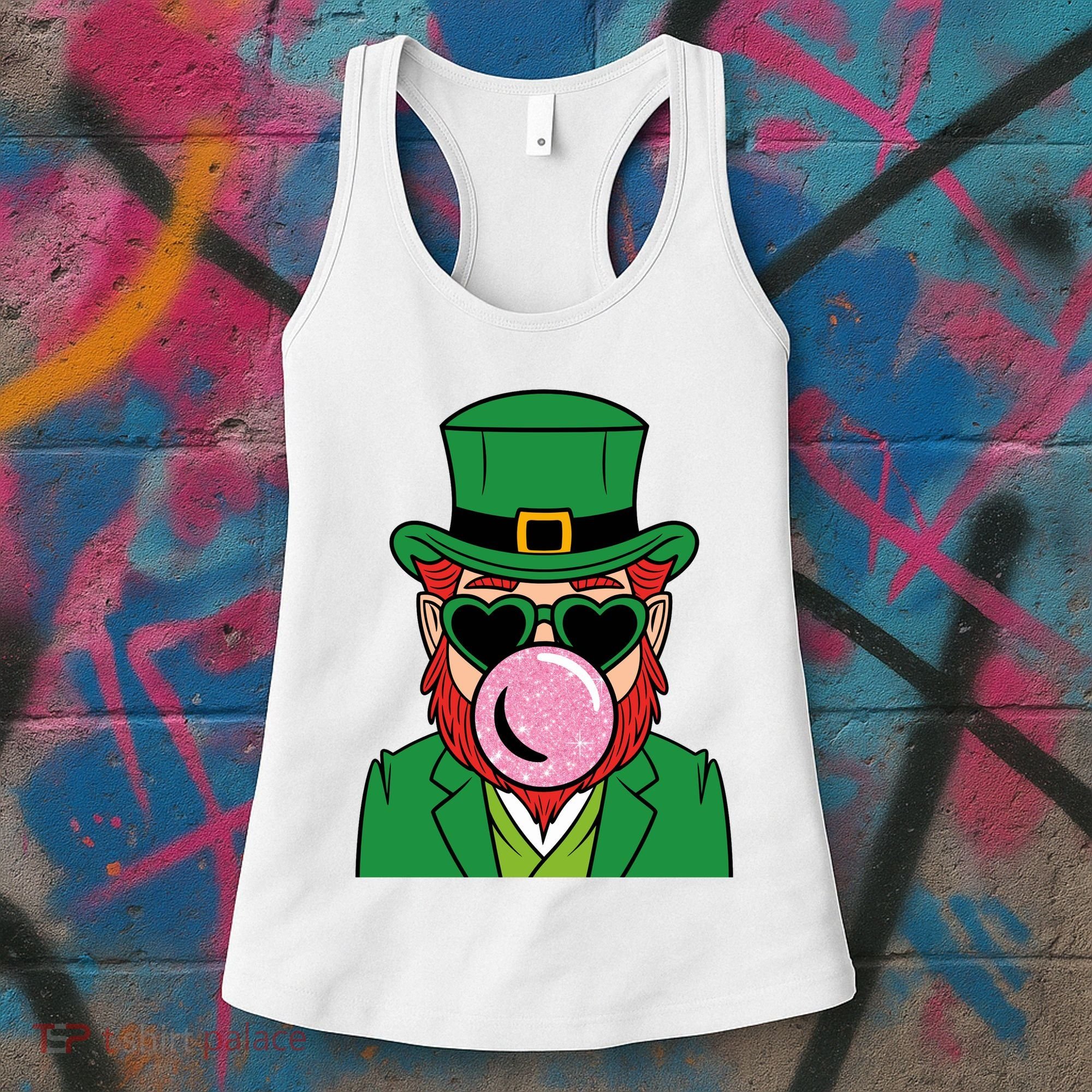 Bubblegum Leprechaun Women's Tank Top