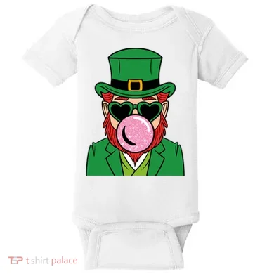 Bubblegum Leprechaun Baby Bodysuit