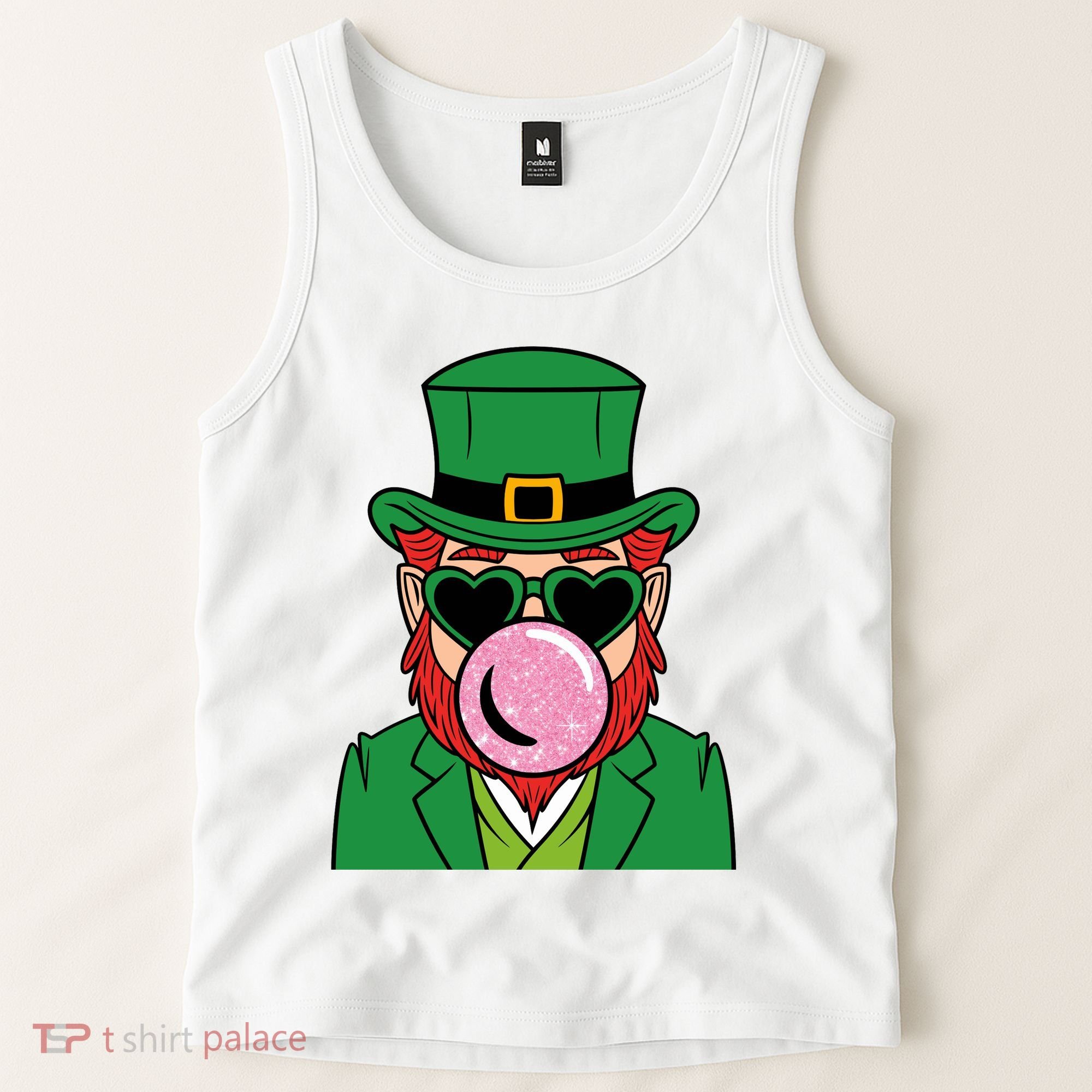 Bubblegum Leprechaun Tank Top