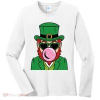 Bubblegum Leprechaun Women's Long Sleeve Shirt thumb 0