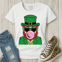 Bubblegum Leprechaun Women's T-Shirt thumb 3