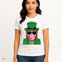 Bubblegum Leprechaun Women's T-Shirt thumb 4