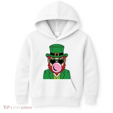 Bubblegum Leprechaun Kids Hoodie