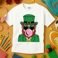 Bubblegum Leprechaun Kids T-Shirt thumb 3