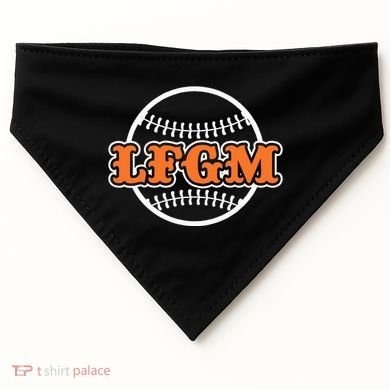 Baseball Lfgm USA-Made Doggie Bandana