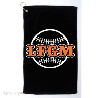 Baseball Lfgm Golf Towel