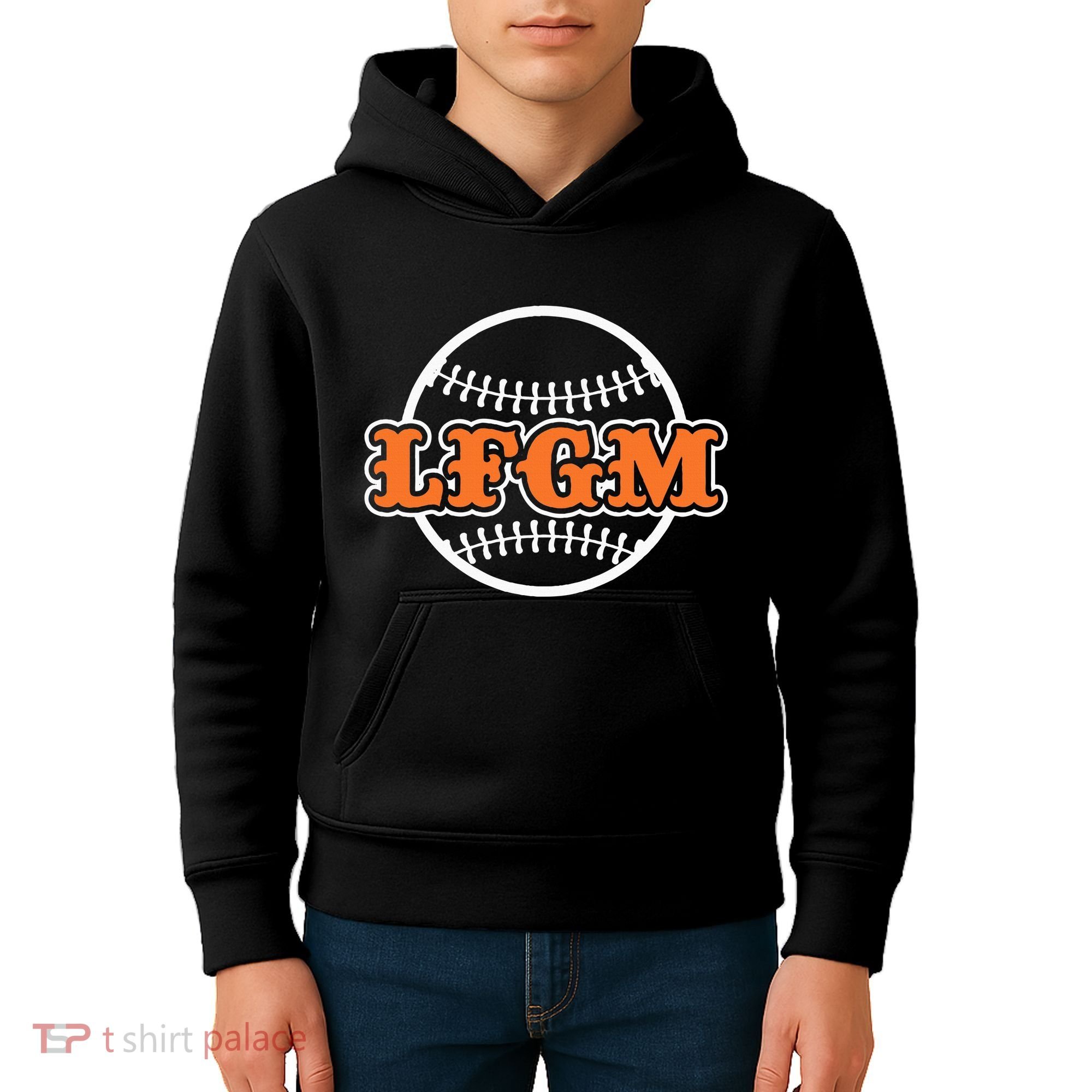 Baseball Lfgm Kids Hoodie