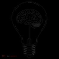 Brain Lightbulb: Bright Ideas And Creativity Backpack thumb 2