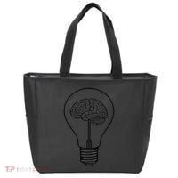 Brain Lightbulb: Bright Ideas And Creativity Tote Bag thumb 0