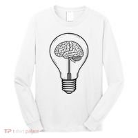 Brain Lightbulb: Bright Ideas And Creativity Long Sleeve Shirt thumb 0