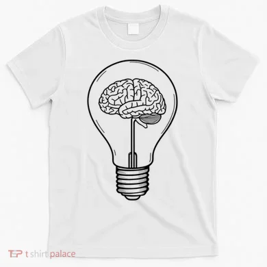 Brain Lightbulb: Bright Ideas And Creativity T-Shirt