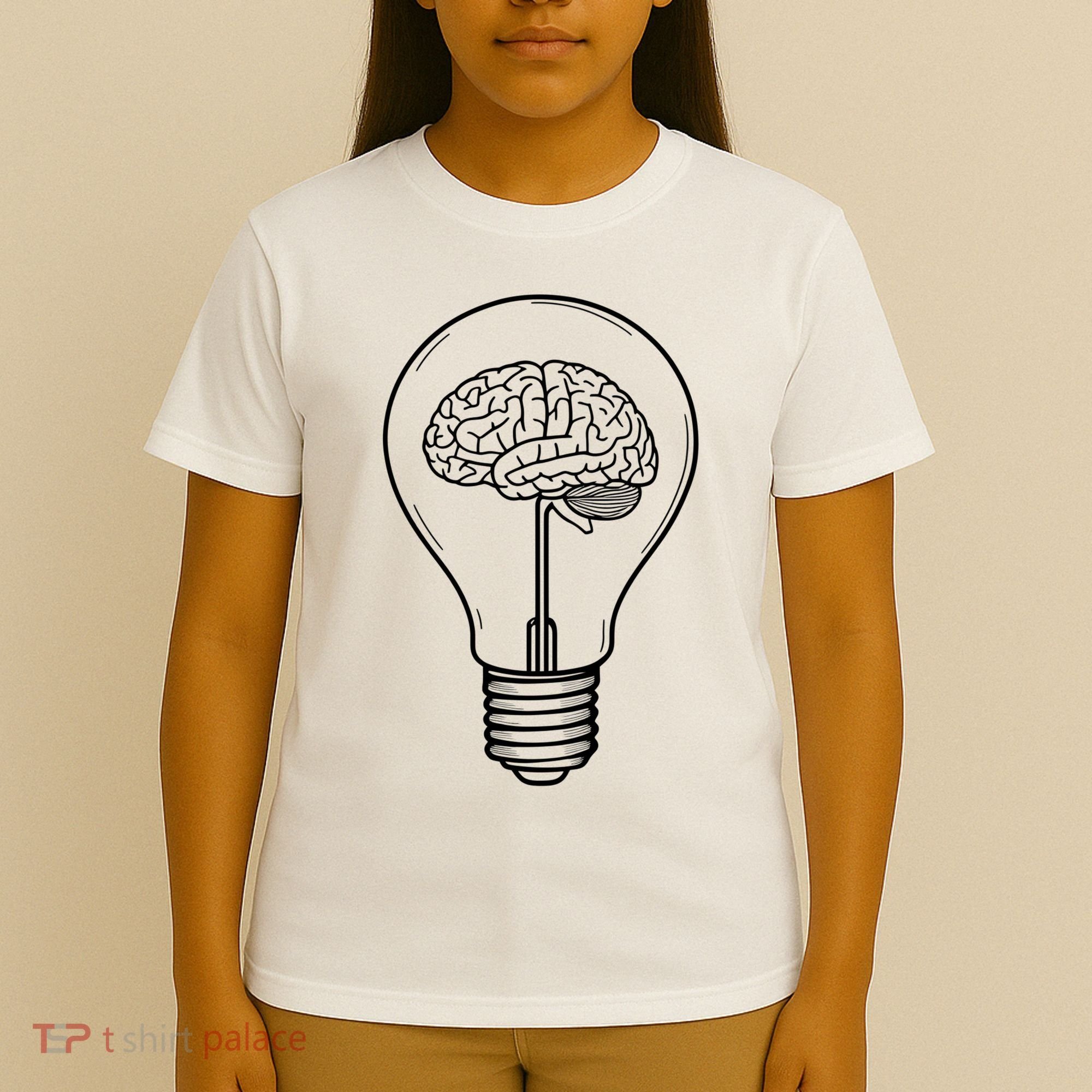Brain Lightbulb: Bright Ideas And Creativity T-Shirt