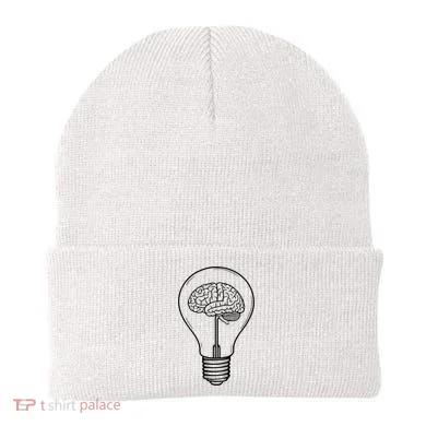 Brain Lightbulb: Bright Ideas And Creativity Beanie