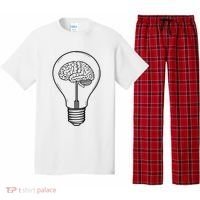 Brain Lightbulb: Bright Ideas And Creativity Pajama Set thumb 0